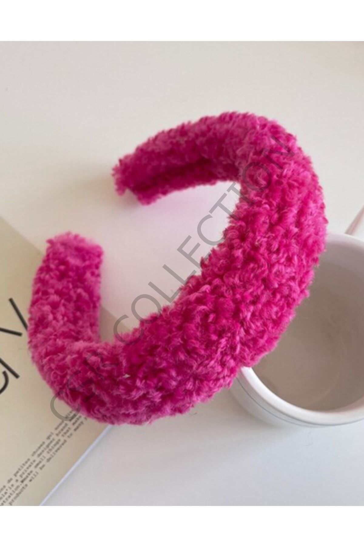 Teddy Taç fuşya - Tek Ebat