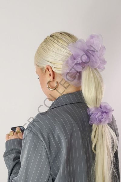 Lila Organze Toka