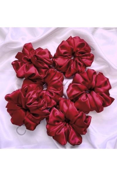 10lu Bordo Saten Toka