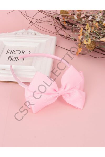 fiyonk model taç / lohusa tacı Pembe