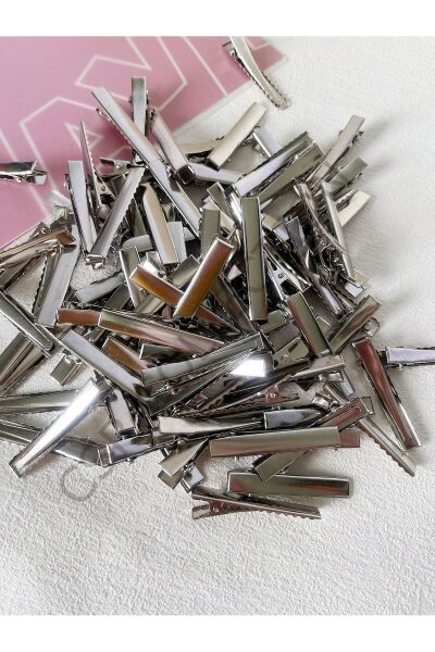 10 adet 6 cmlik pens toka gümüş