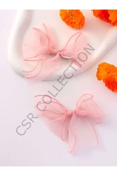 2li Pembe Organze Pens Toka