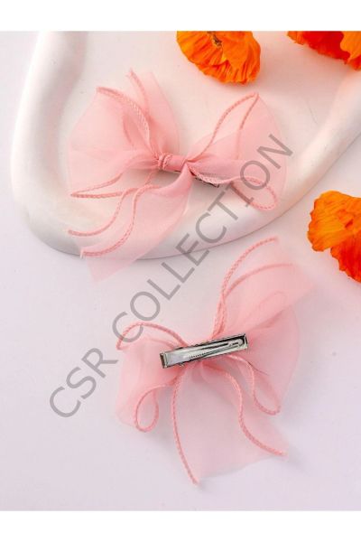 2li Pembe Organze Pens Toka